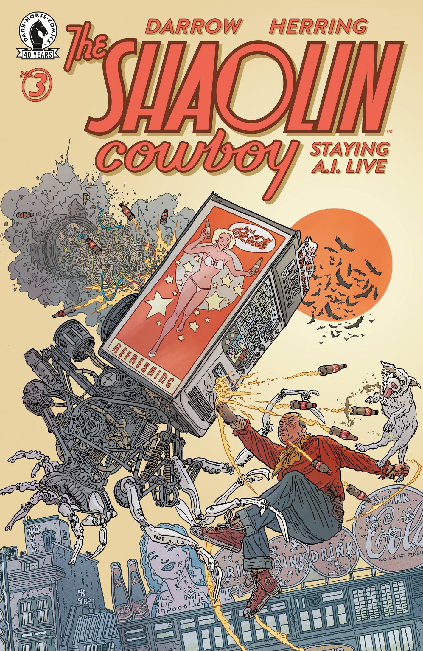 SHAOLIN COWBOY: STAYING A.I.LIVE #3 (CVR A) (GEOF DARROW) 09/16/2026