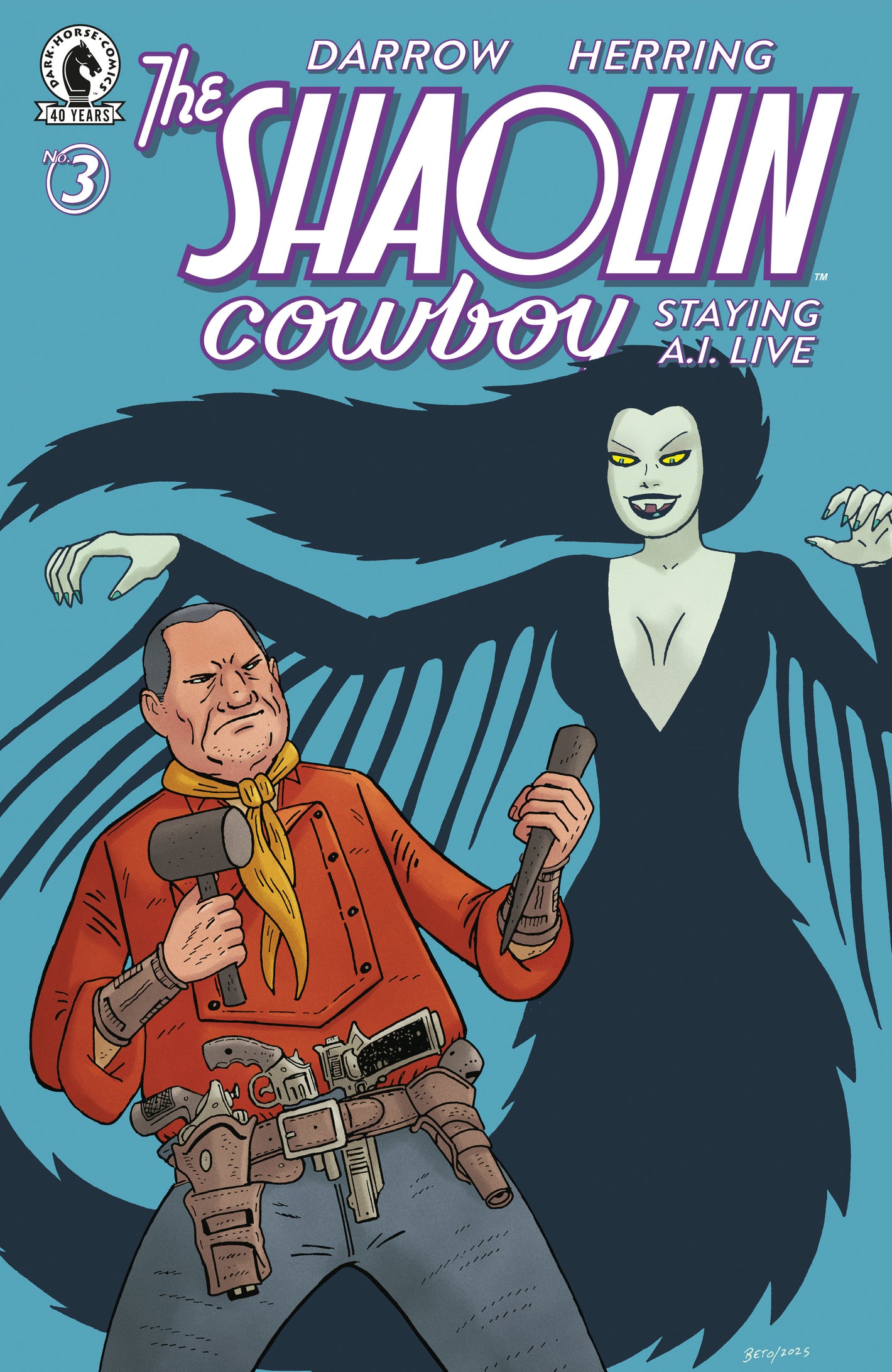 SHAOLIN COWBOY: STAYING A.I.LIVE #3 (CVR C) (GILBERT HERNANDEZ) 09/16/2026