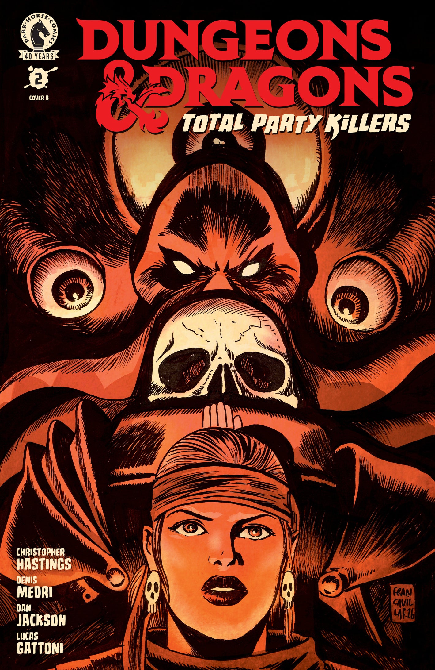 DUNGEONS & DRAGONS: TOTAL PARTY KILLERS #2 (CVR B) (FRANCESCO FRANCAVILLA)) 09/02/2026