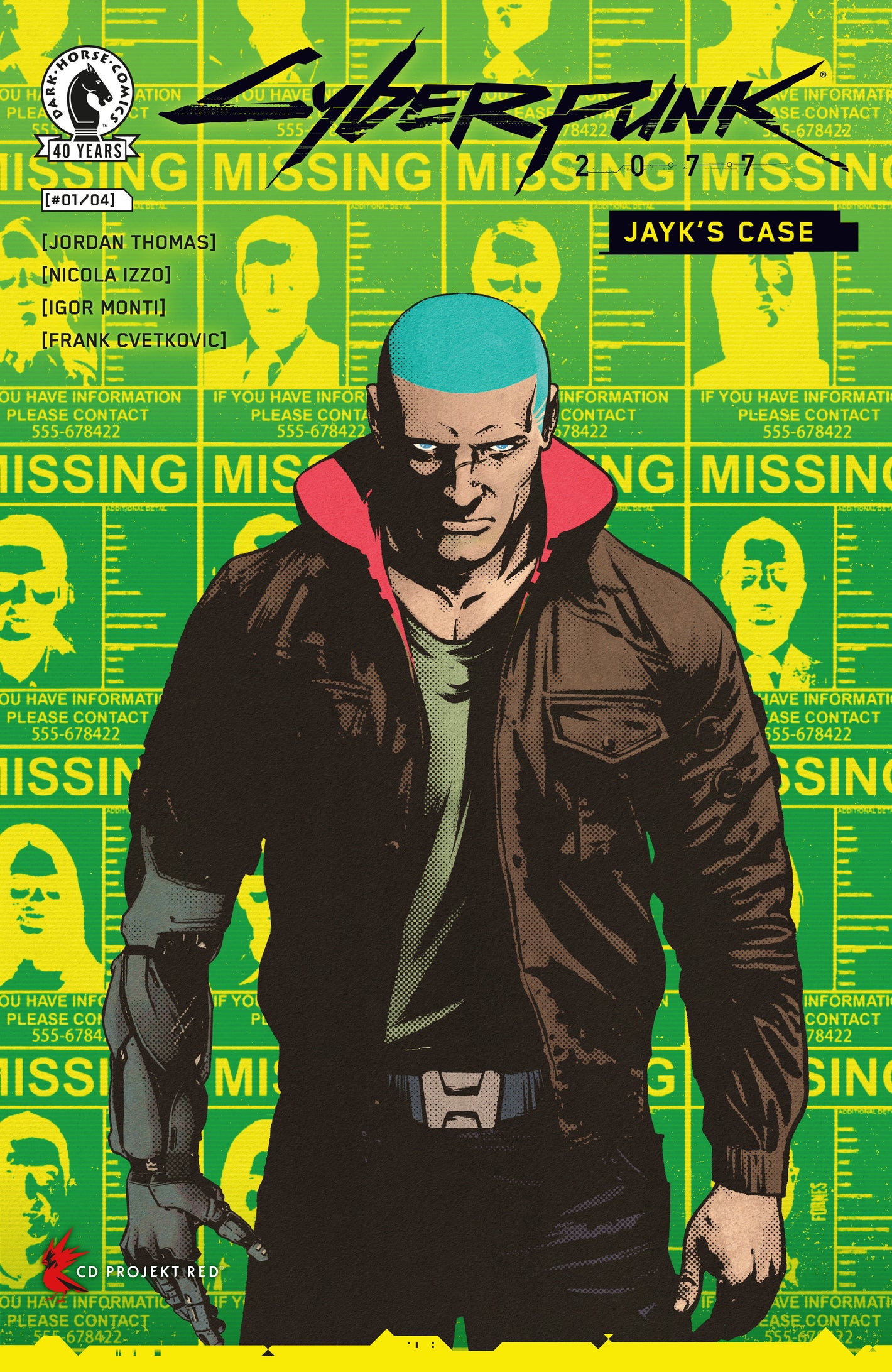 Cyberpunk 2077: Jayk's Case #1 (CVR B) (Jorge Fornes) 10/21/2026