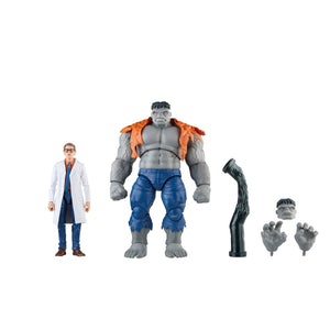 MARVEL LEGENDS - 60TH ANNIVERSARY - GREY HULK & DR BRUCE BANNER 2PACK