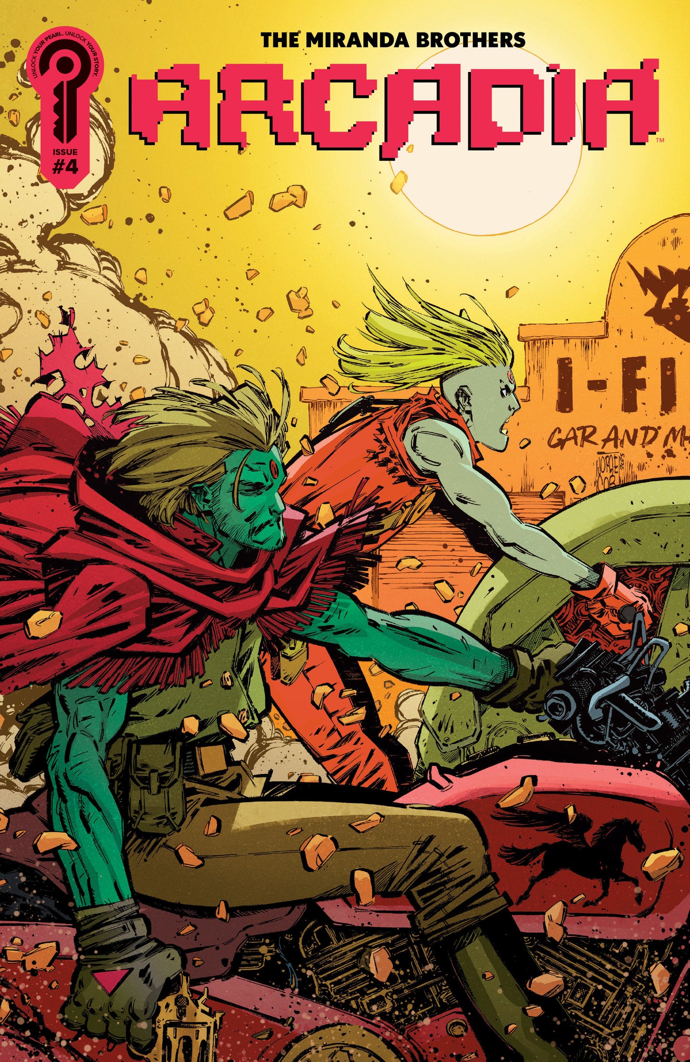 Arcadia #4 Cover B Jorge Corona 04/01/2026