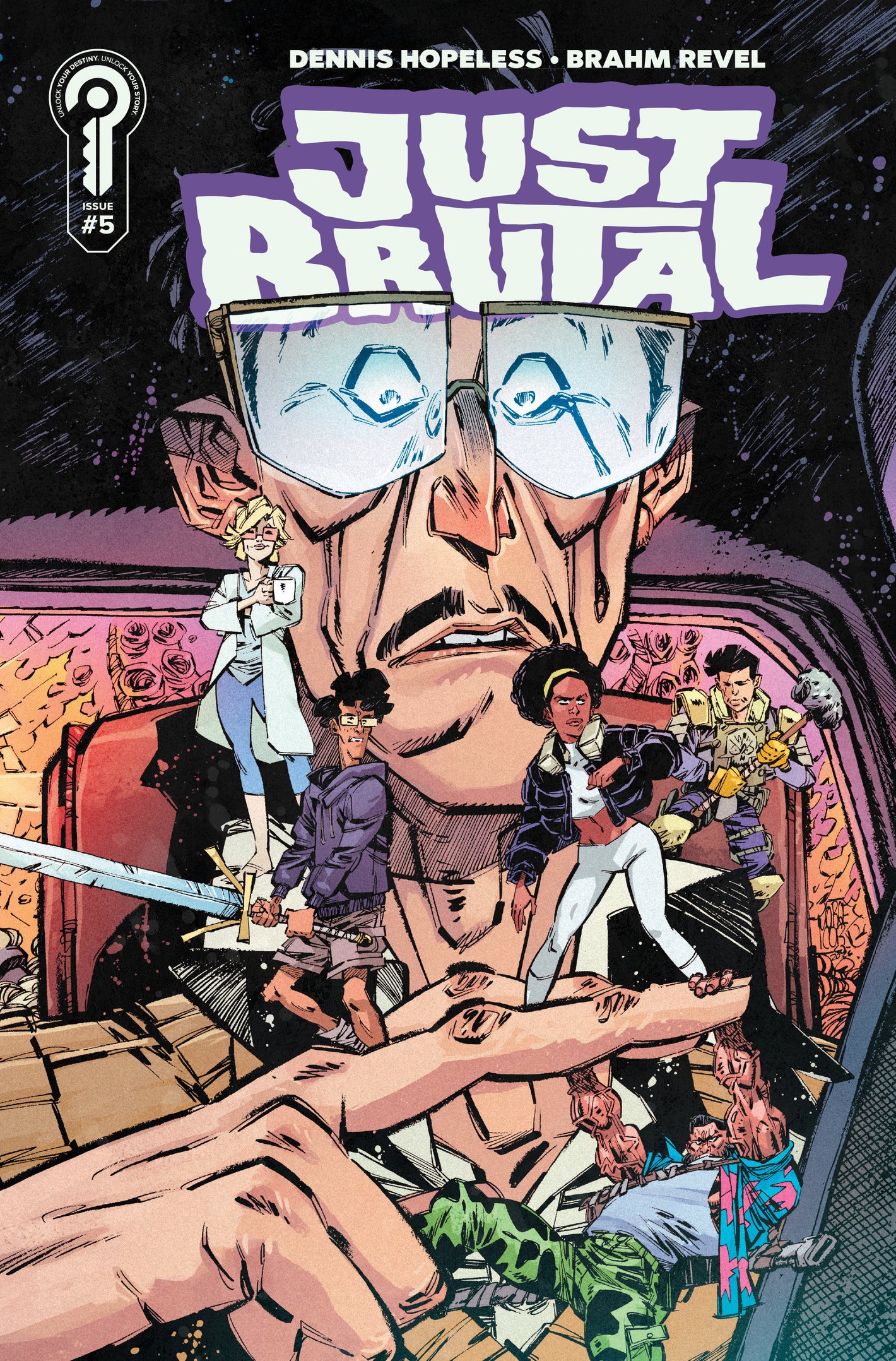 JUST BRUTAL #5 COVER B JORGE CORONA 07/29/2026