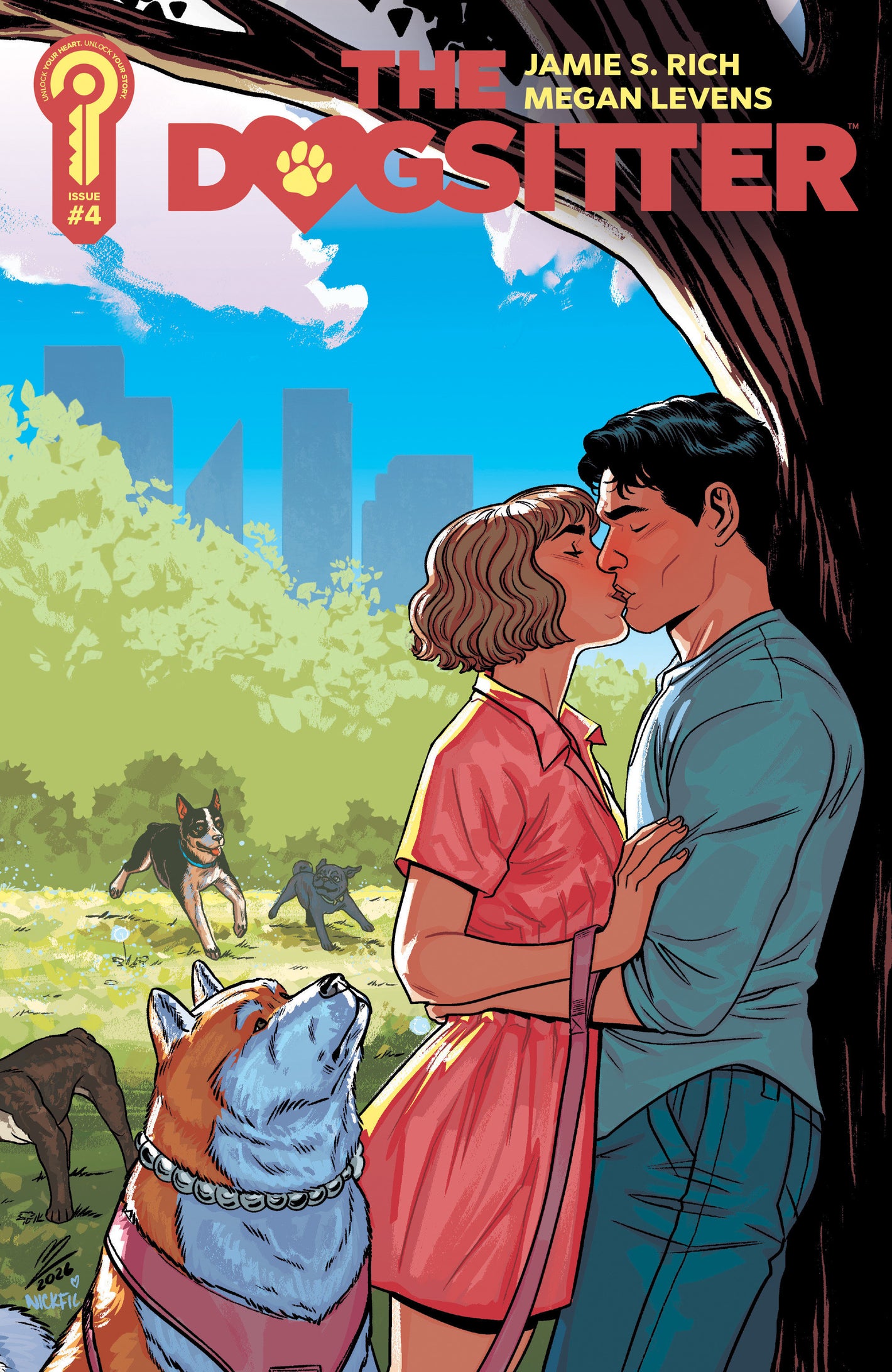 THE DOGSITTER #4 COVER A MEGAN LEVENS 10/21/2026