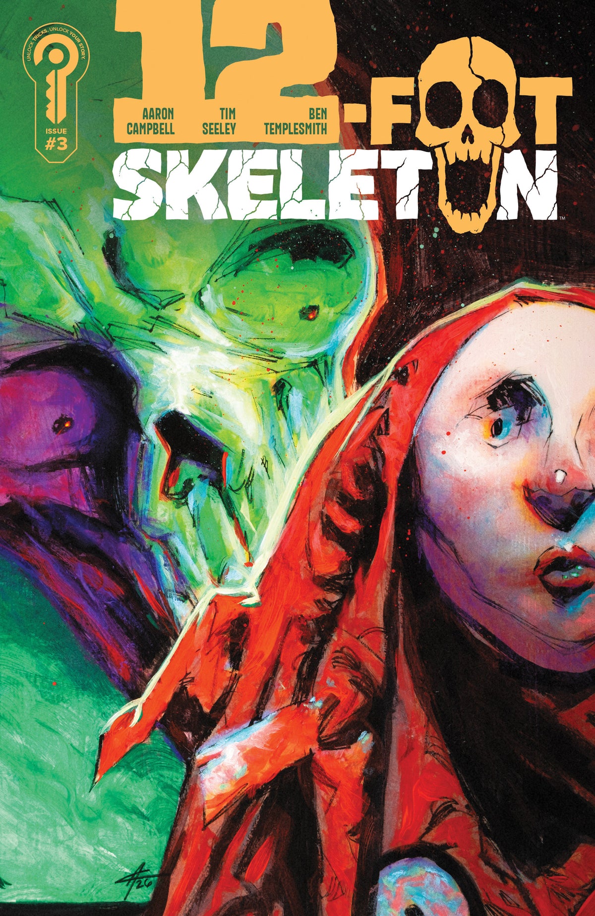 12-FOOT SKELETON #3 COVER B AARON CAMPBELL 01/06/2027