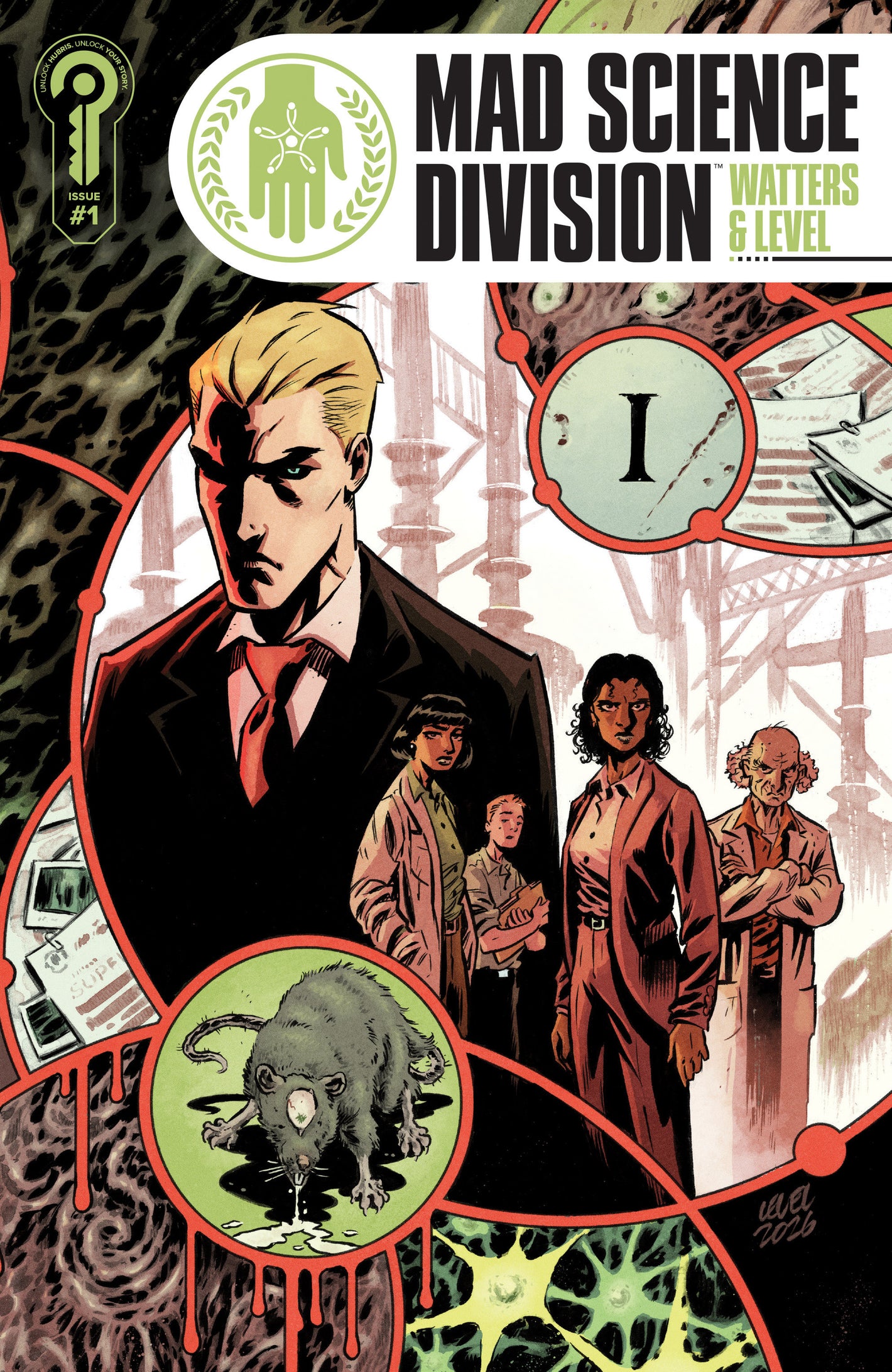 MAD SCIENCE DIVISION #1 COVER A BRIAN LEVEL 11/04/2026