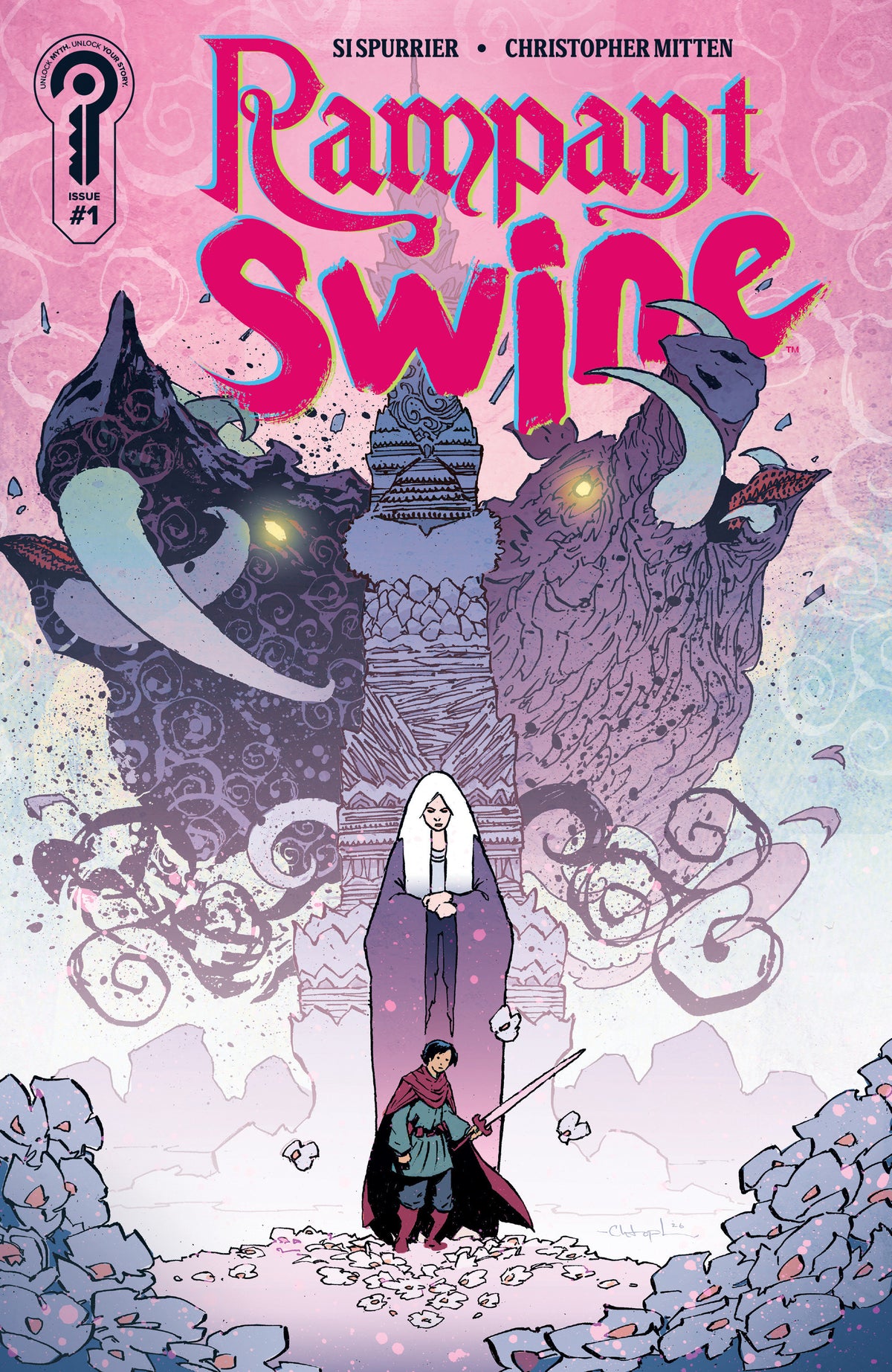 RAMPANT SWINE #1 COVER A CHRISTOPHER MITTEN 11/25/2026