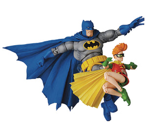 MAFEX - DC - BATMAN DARK KNIGHT RETRUNS - BATMAN (BLUE) & ROBIN 2 PACK