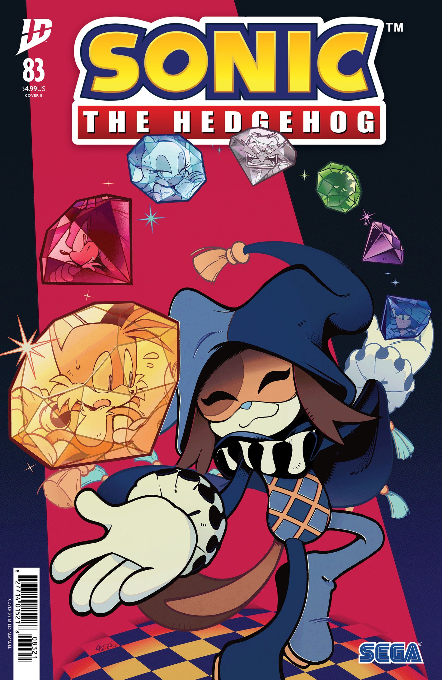 SONIC THE HEDGEHOG #83 VARIANT B ALMADEL 12/24/2025