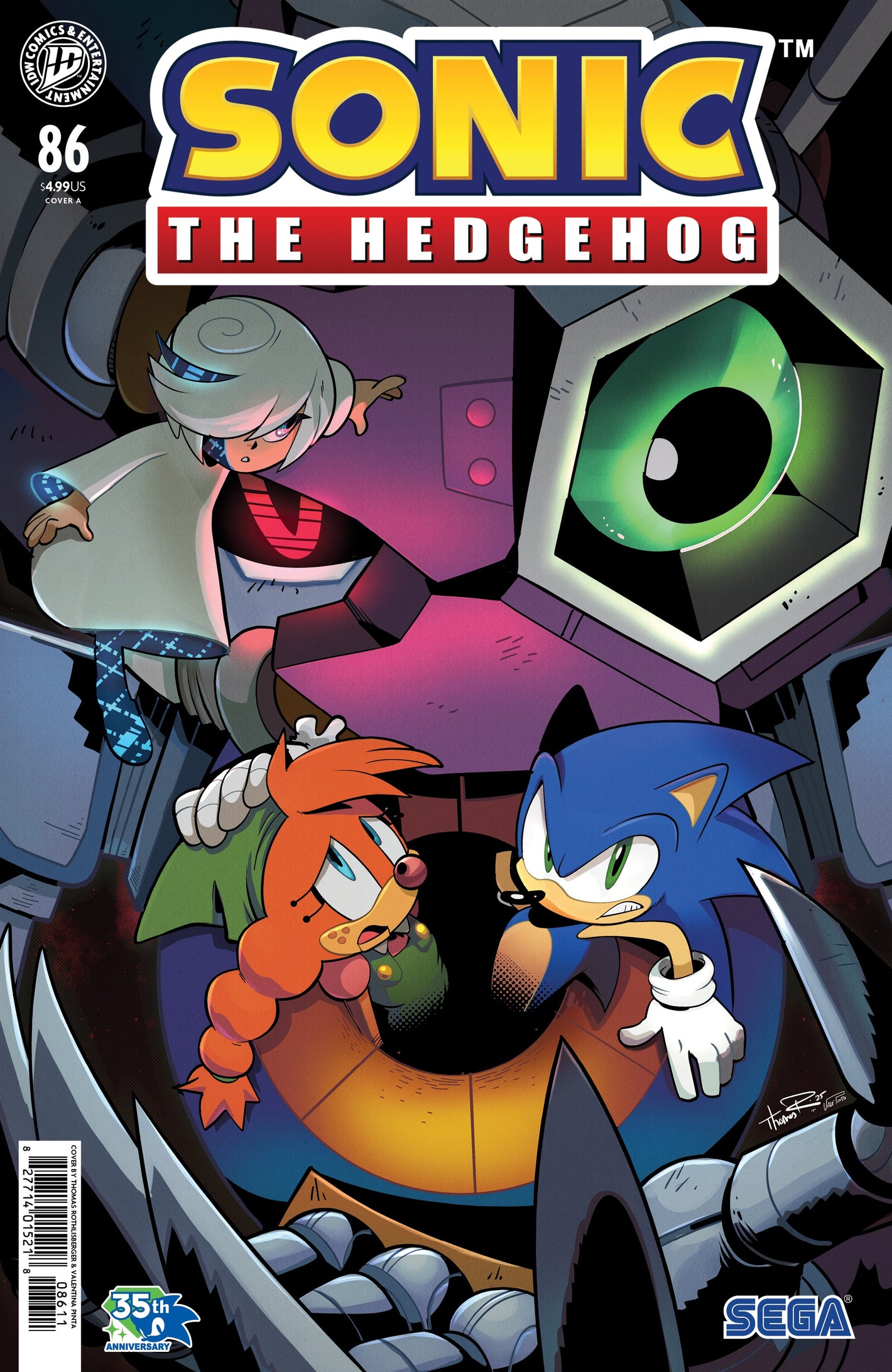 Sonic the Hedgehog #86 Cover A (Rothlisberger) 04/22/2026