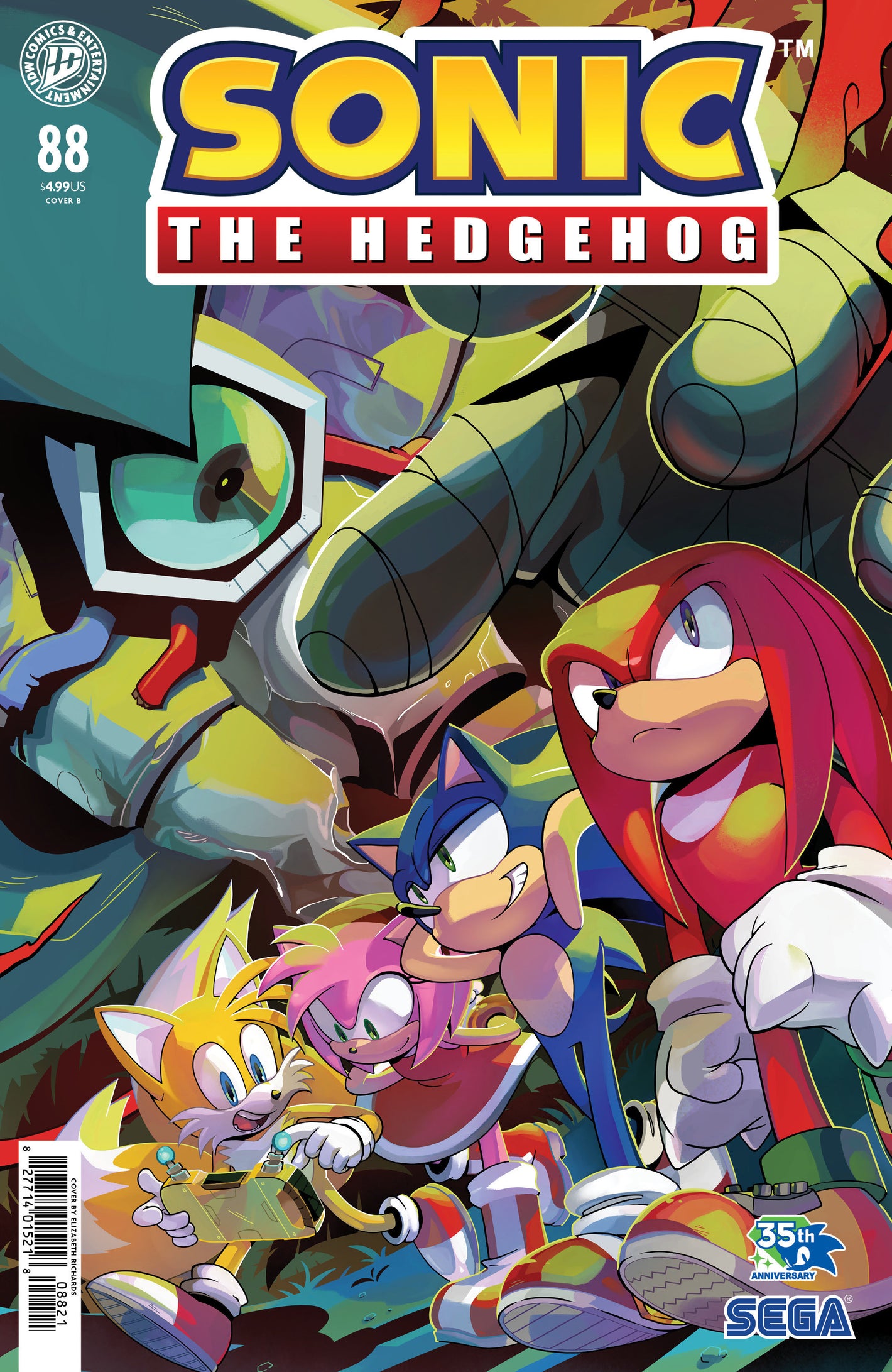 Sonic the Hedgehog #88 Variant B (Richards) 08/05/2026