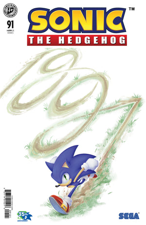 SONIC THE HEDGEHOG #91 VARIANT B (HAINES) 10/28/2026