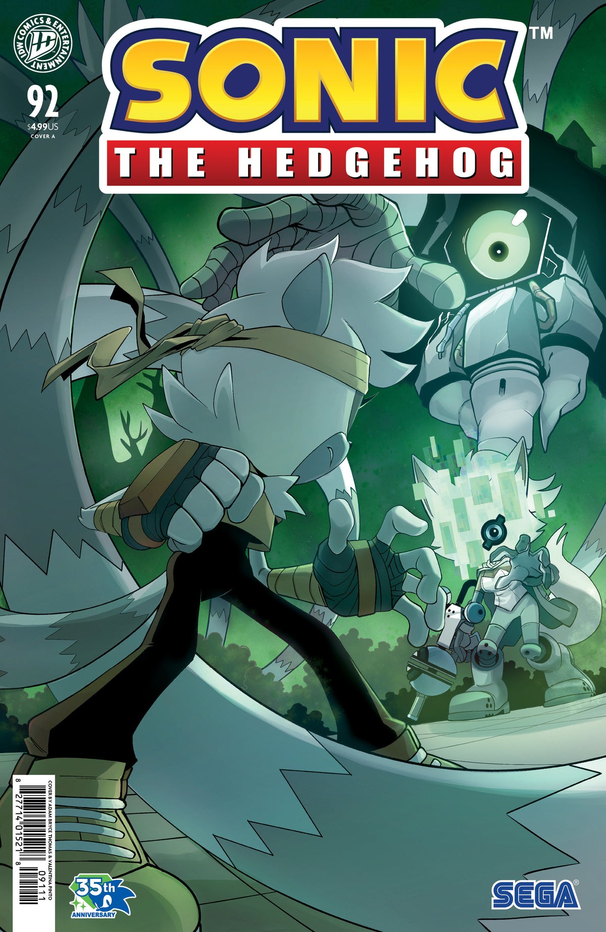 SONIC THE HEDGEHOG #92 COVER A (THOMAS) 12/09/2026