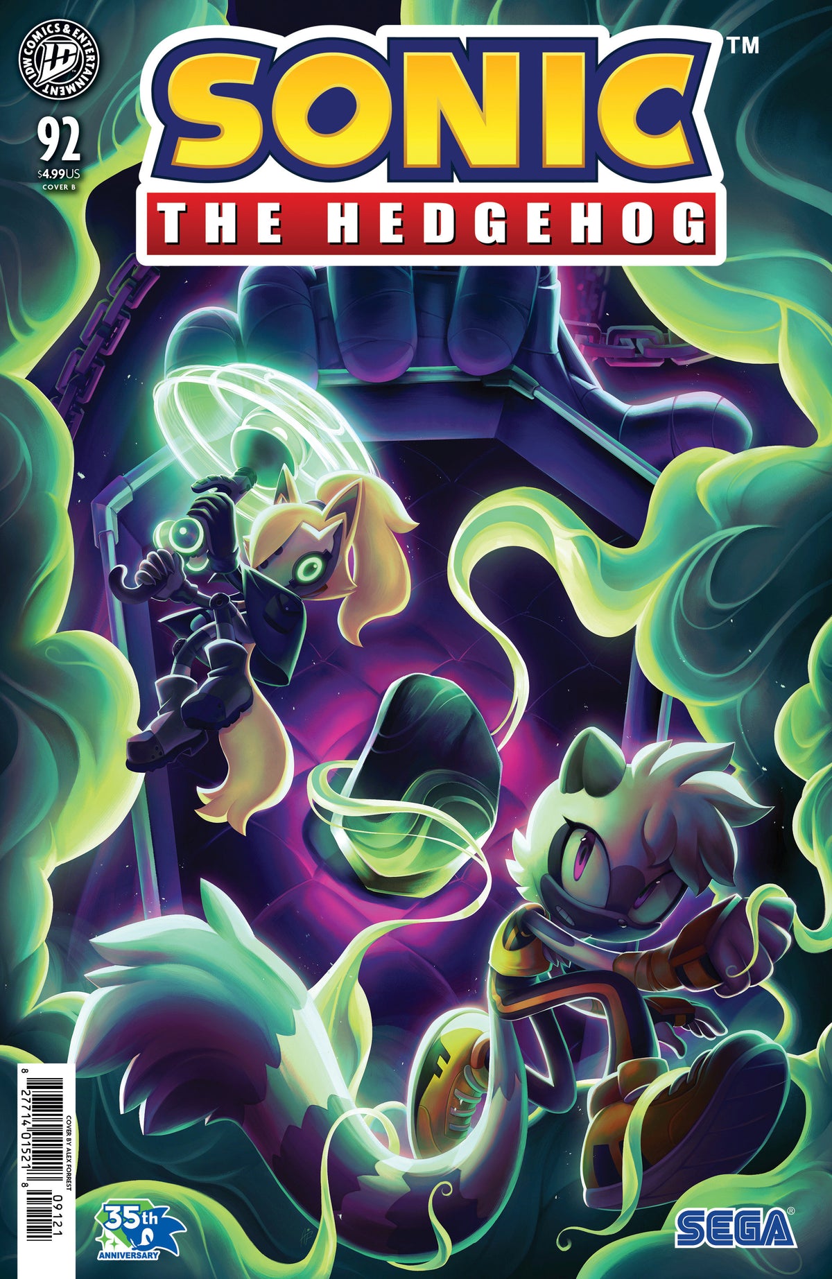 SONIC THE HEDGEHOG #92 VARIANT B (FORREST) 12/09/2026