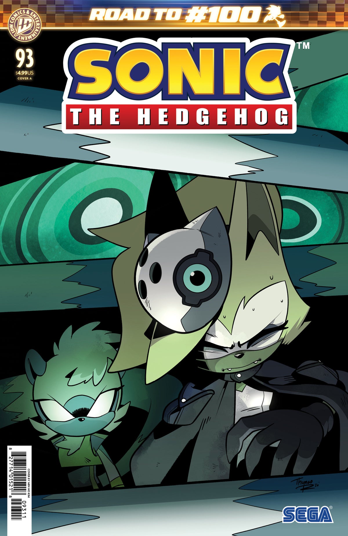 SONIC THE HEDGEHOG #93 COVER A (ROTHLISBERGER) 01/20/2027