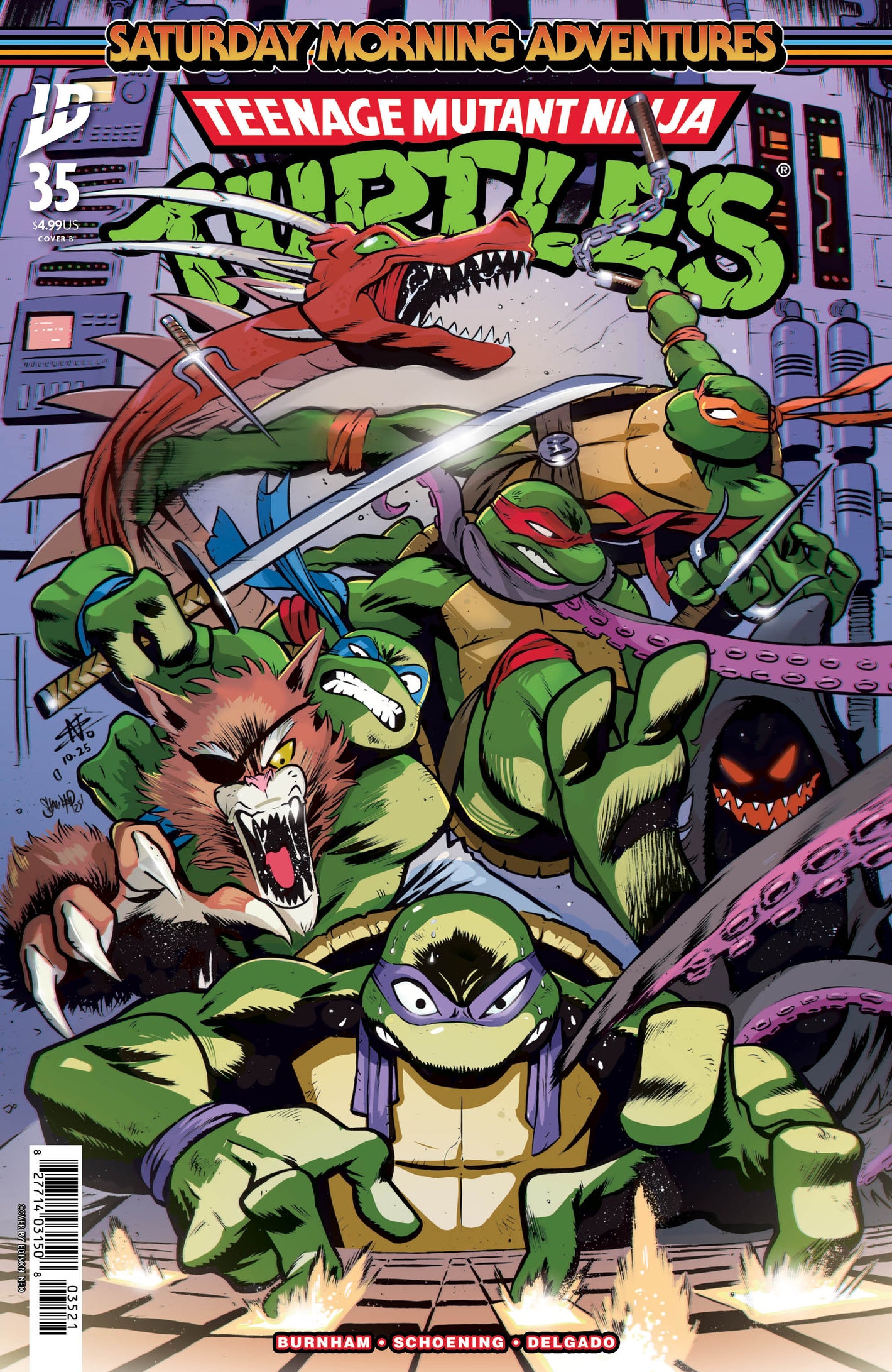 Teenage Mutant Ninja Turtles: Saturday Morning Adventures #35 Variant B (Neo) 03/25/2026