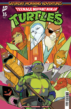 Teenage Mutant Ninja Turtles: Saturday Morning Adventures #35 Variant C (Liao) 03/25/2026