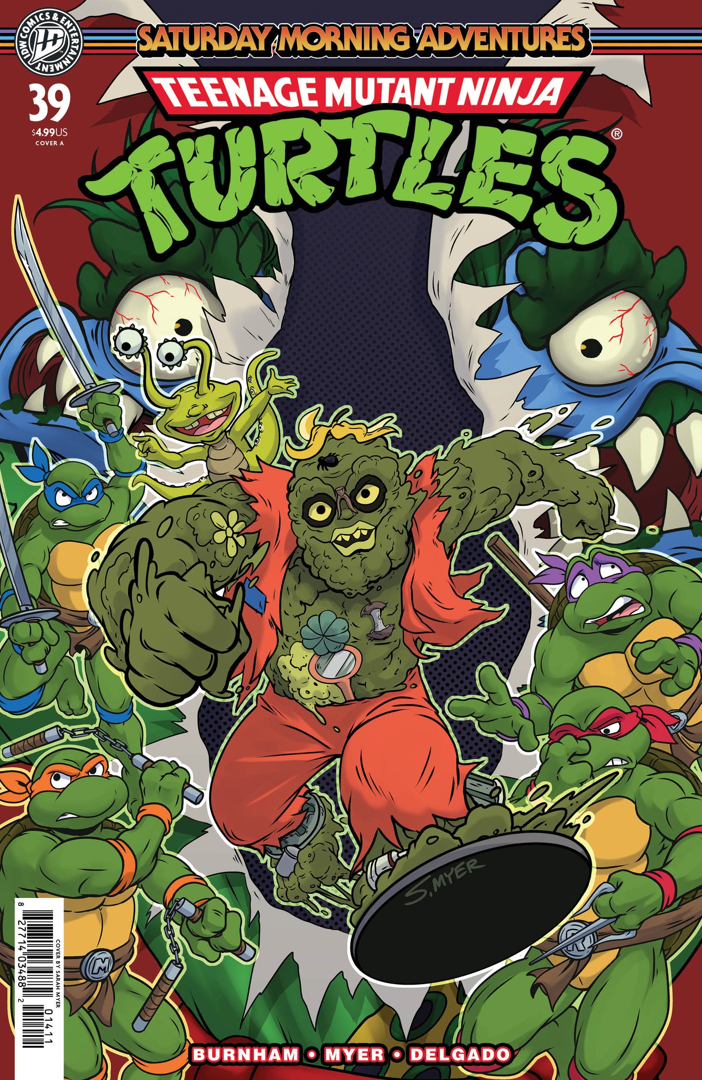 TEENAGE MUTANT NINJA TURTLES: SATURDAY MORNING ADVENTURES #39 COVER A (MYER) 07/29/2026