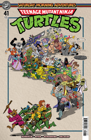 Teenage Mutant Ninja Turtles: Saturday Morning Adventures #41 Variant C (Mitchroney) 09/23/2026