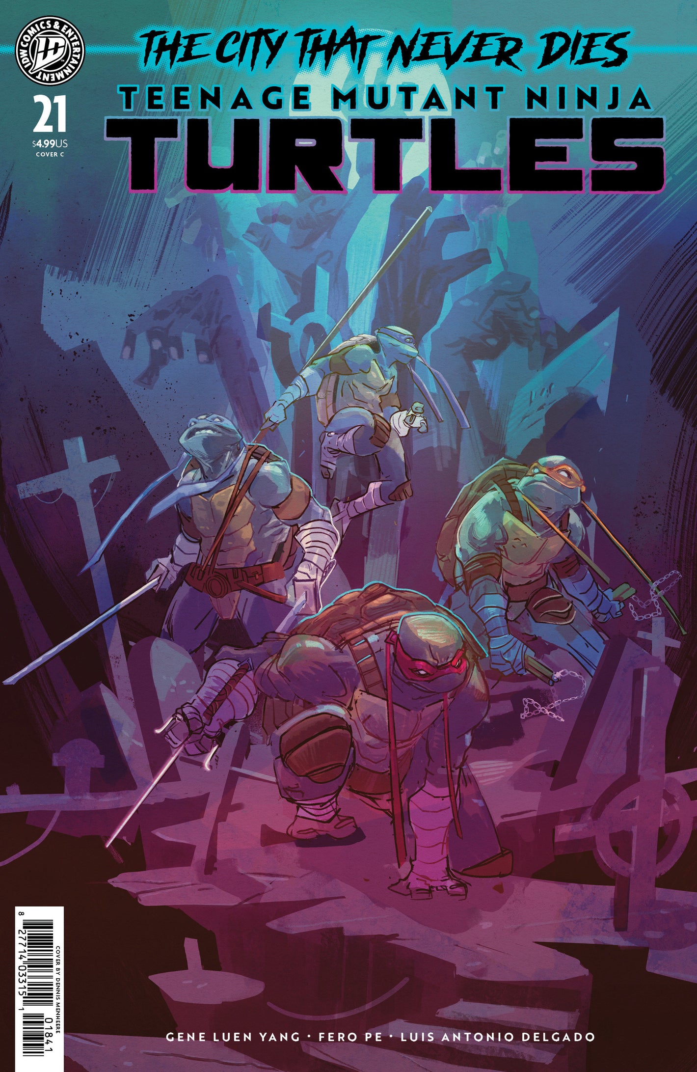 TEENAGE MUTANT NINJA TURTLES #21 VARIANT C (MENHEERE) 08/19/2026