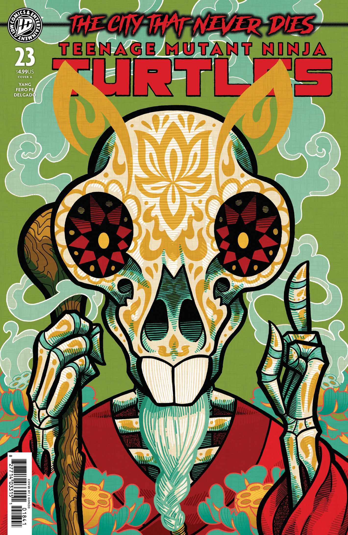 TEENAGE MUTANT NINJA TURTLES #23 VARIANT D (J. GONZO) 10/14/2026