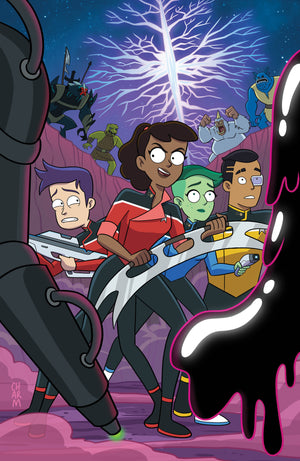 Star Trek: Lower Decks #1: IDW Classics Variant B Foil (Charm Full Art) 04/15/2026