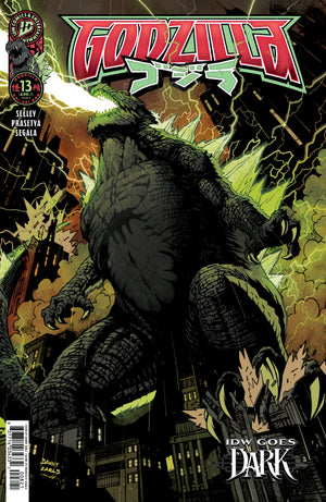 Godzilla [Kai-Sei Era] #13 Variant D (Earls IDW Goes Dark Variant) 10/07/2026