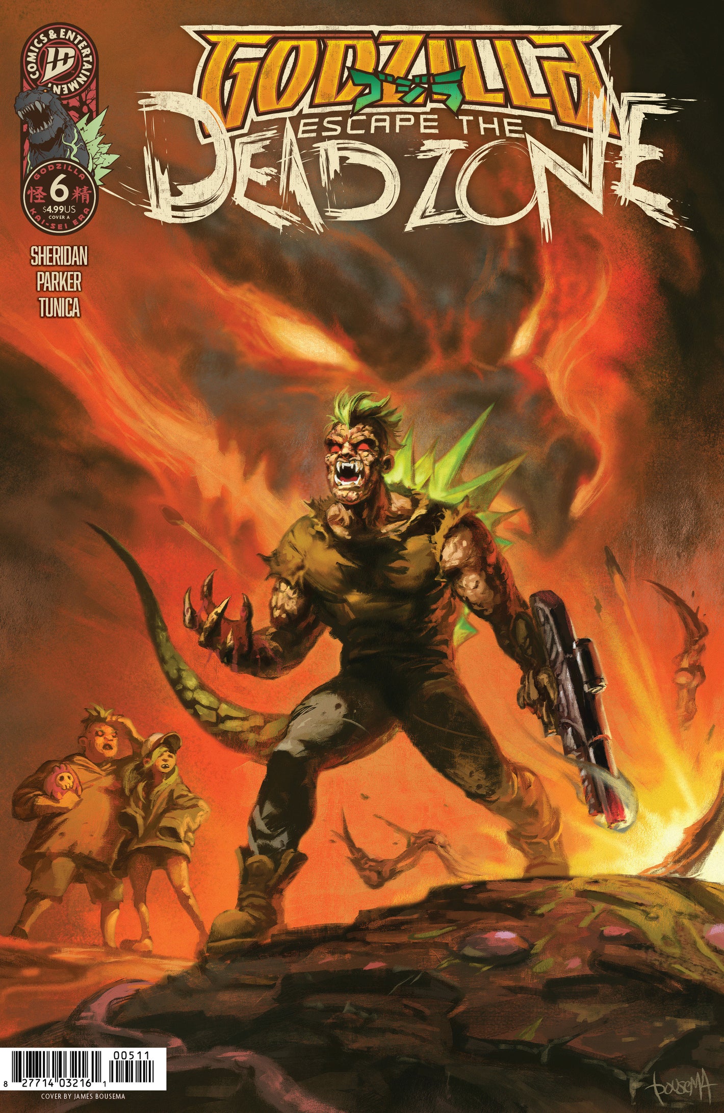 GODZILLA: ESCAPE THE DEADZONE [KAI-SEI ERA] #6 VARIANT B (BOUSEMA) 02/11/26