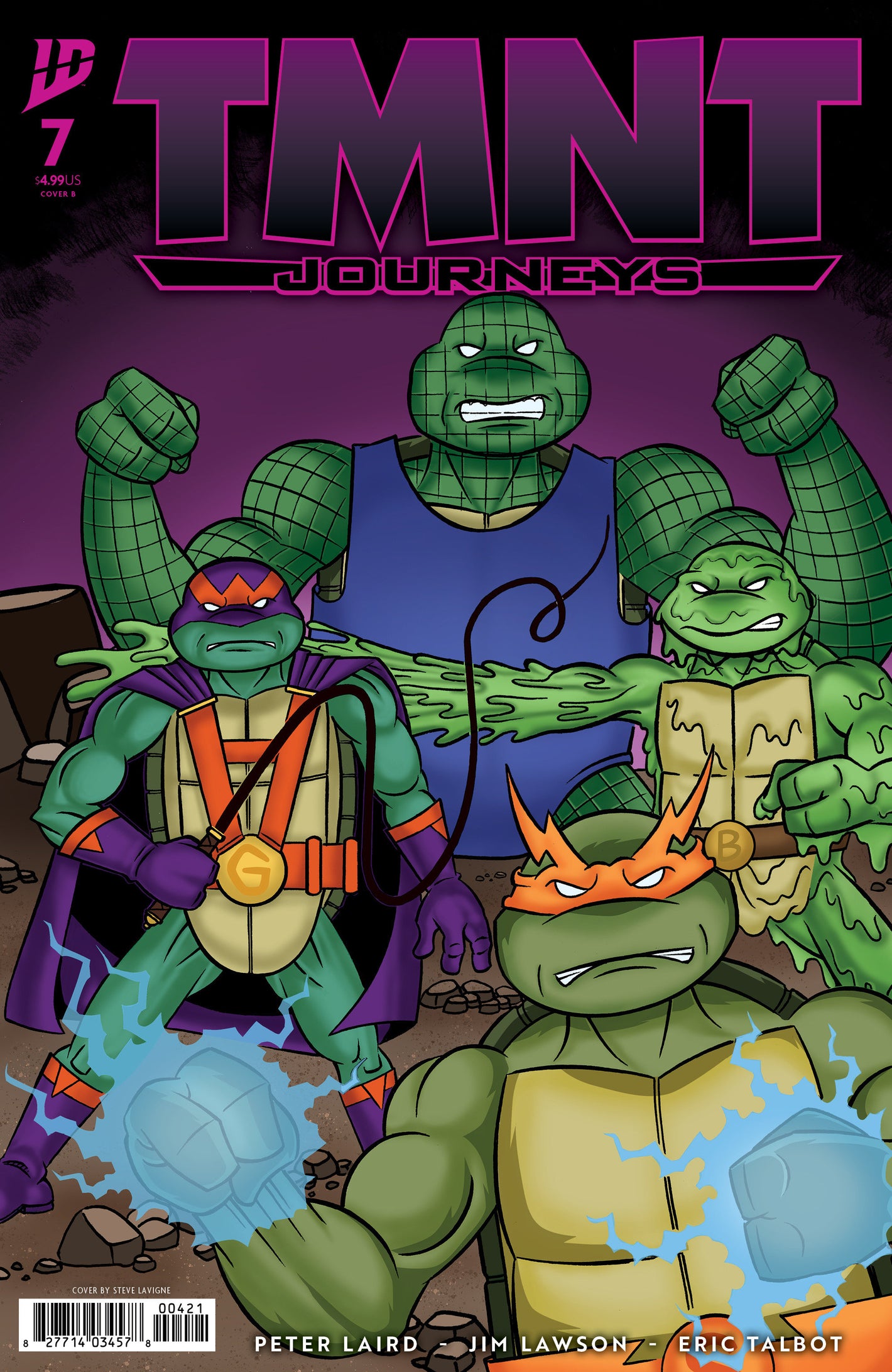 TMNT: Journeys #7 Variant B (Lavigne) 03/11/2026