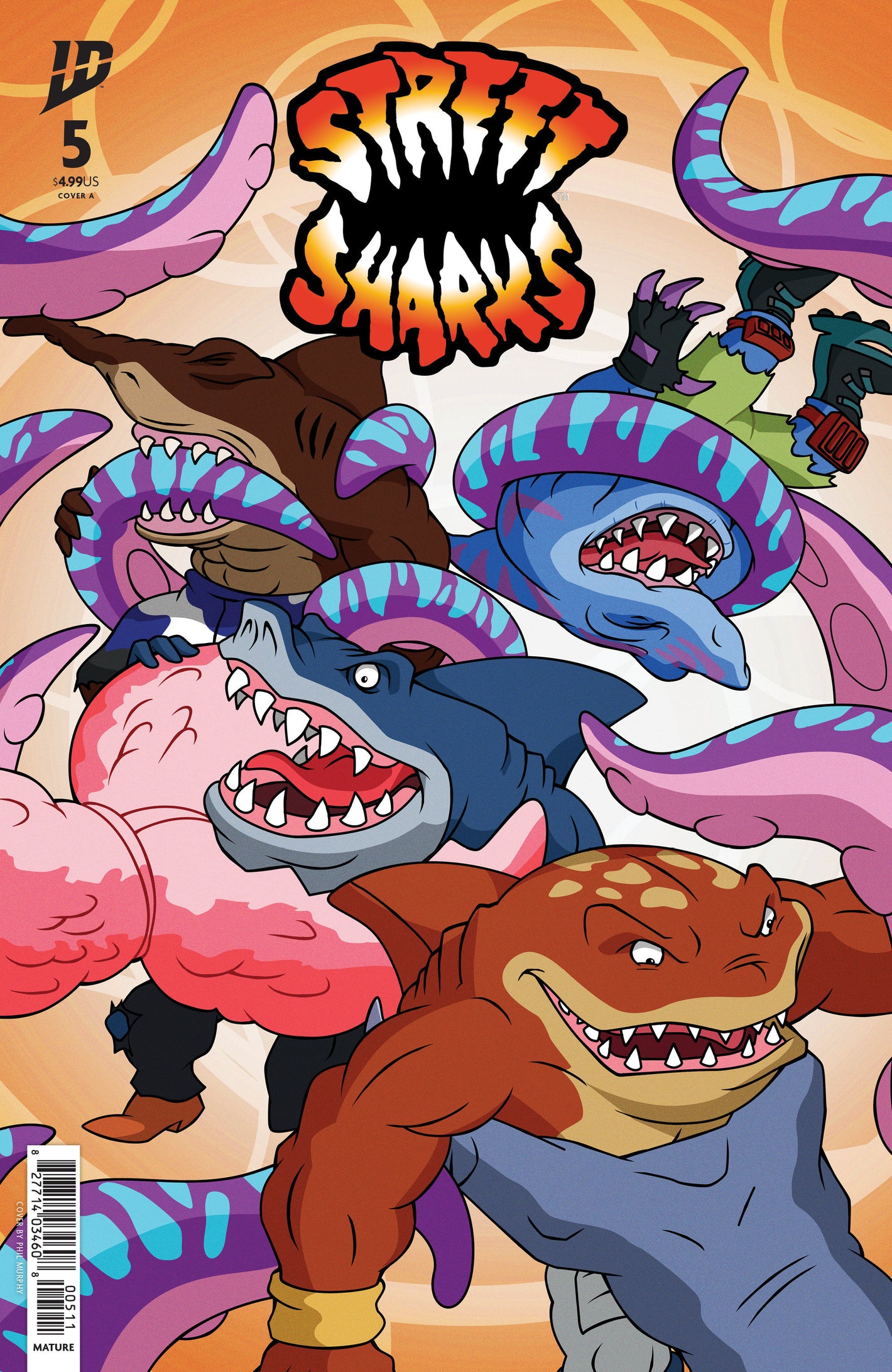 Street Sharks #5 Cover A (Murphy) 02/18/2026