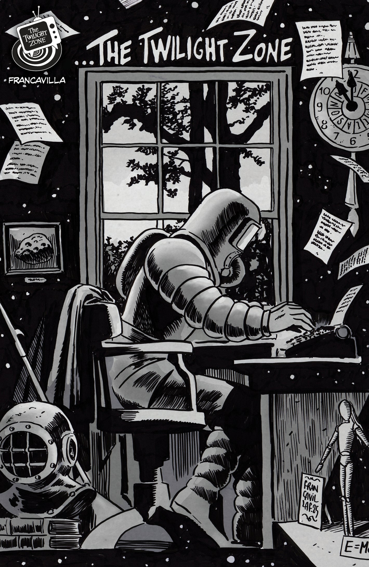 The Twilight Zone #5 Variant B (Francavilla Connecting Cover) 03/04/2026