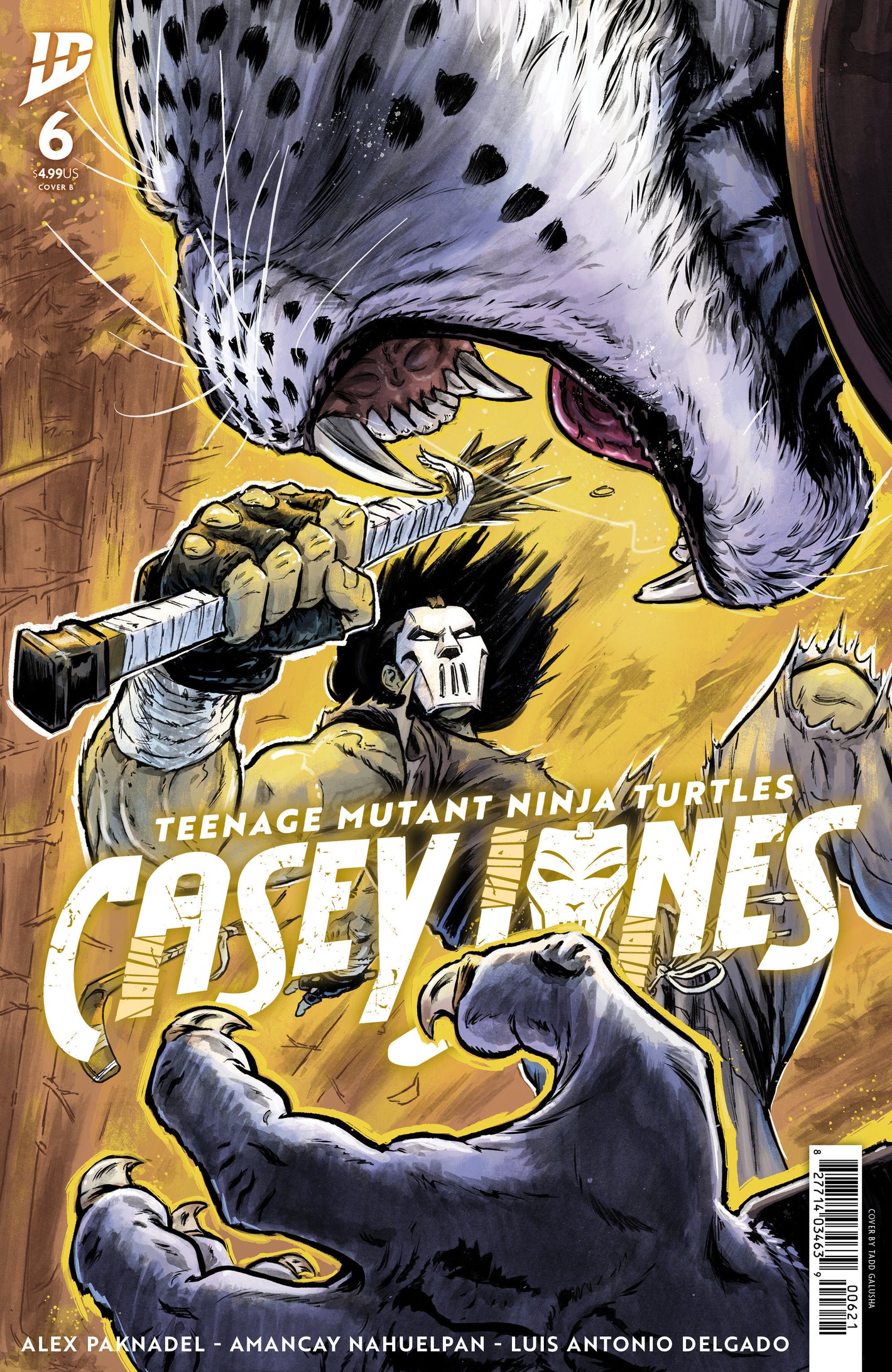 Teenage Mutant Ninja Turtles: Casey Jones #6 Variant B (Galusha) 04/01/2026