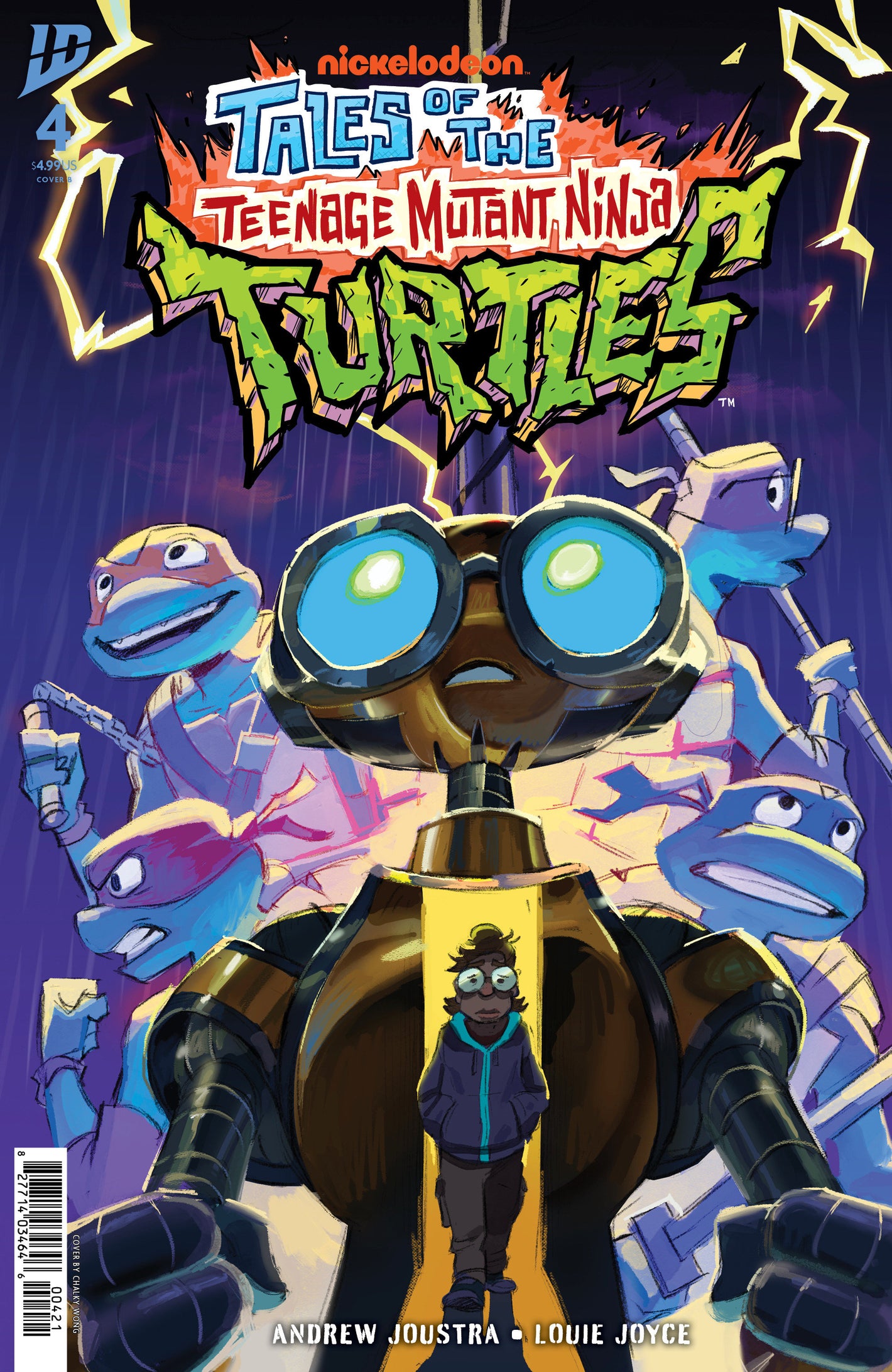 Tales of the Teenage Mutant Ninja Turtles #4 Variant B (Wong) 03/18/2026