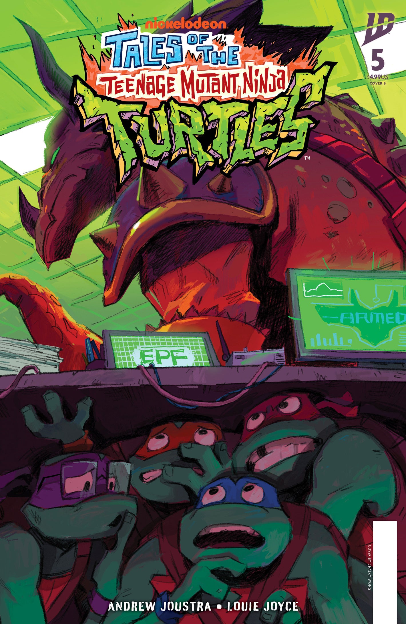 Tales of the Teenage Mutant Ninja Turtles #5 Variant B (Wong) 04/15/2026