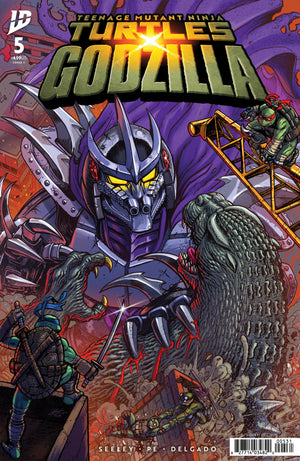 Teenage Mutant Ninja Turtles x Godzilla #5 Variant C (Frank) 04/01/2026
