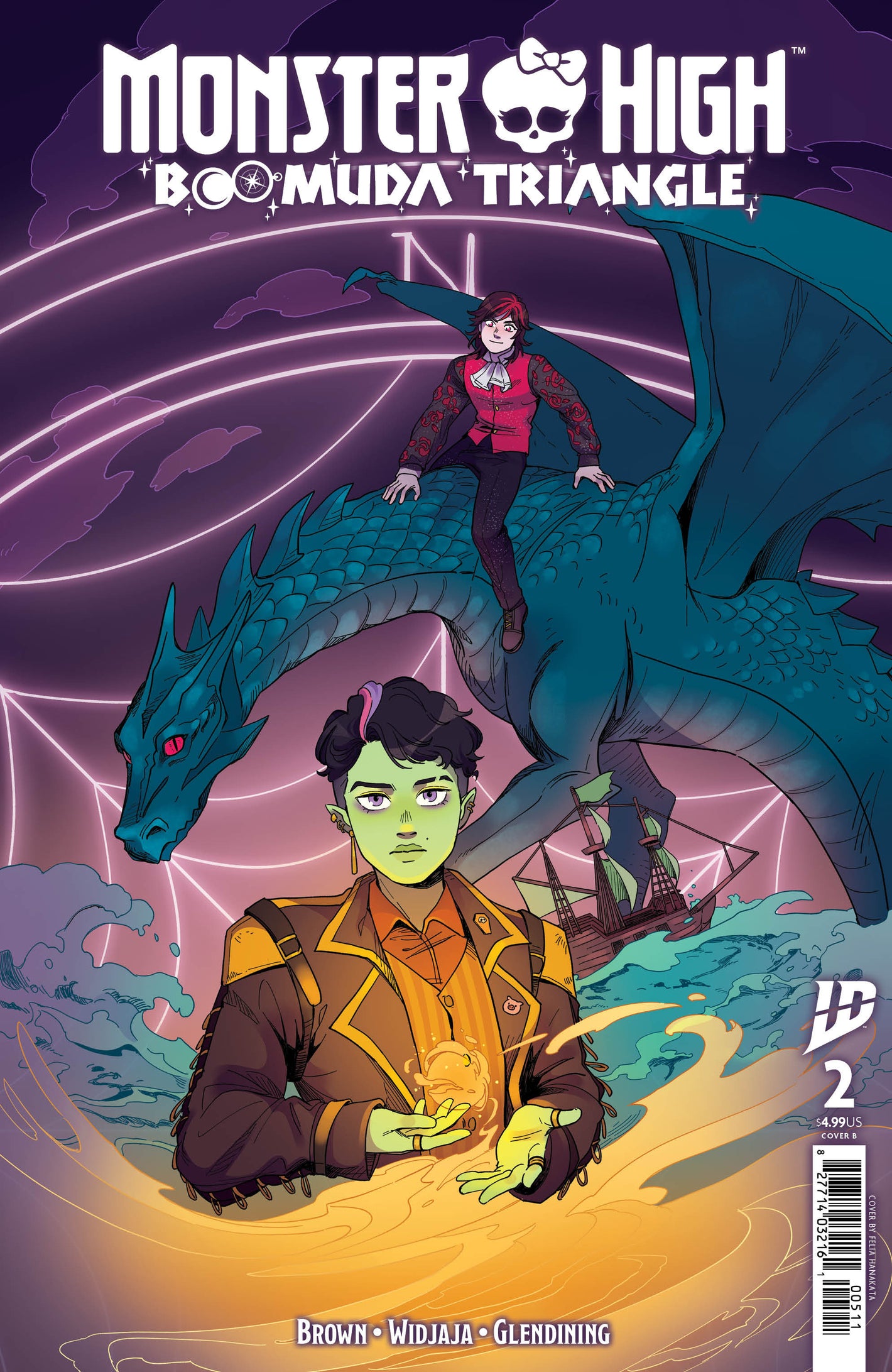 Monster High: Boomuda Triangle #2 Variant B (Hanakata Connecting Variant) 03/18/2026