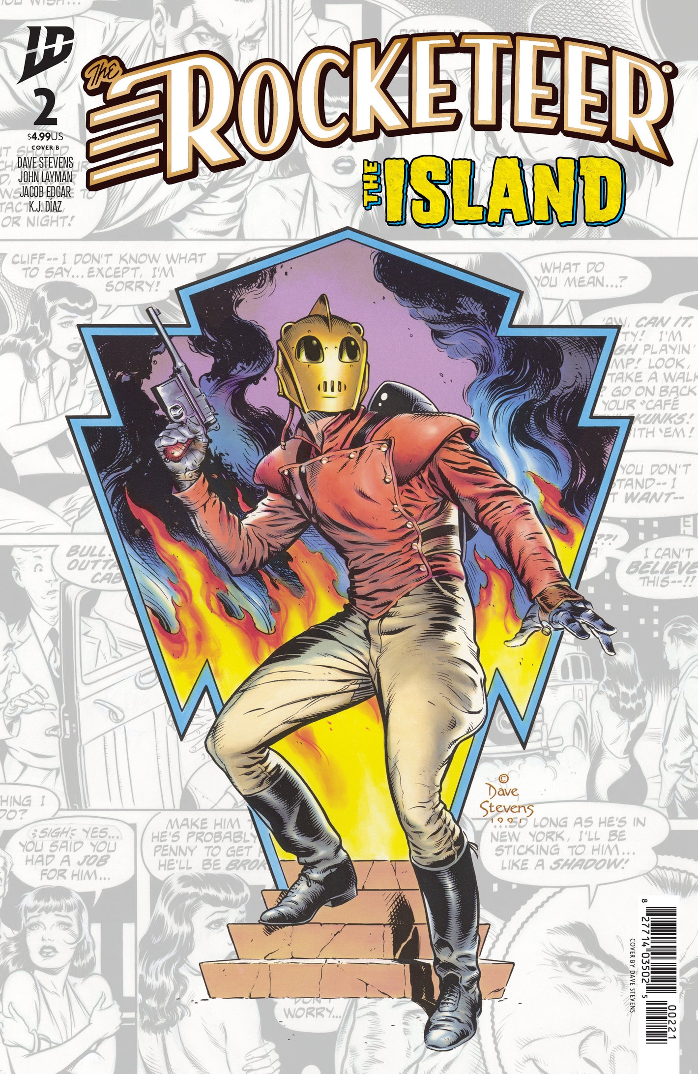 The Rocketeer: The Island #2 Variant B (Stevens) 04/22/2026