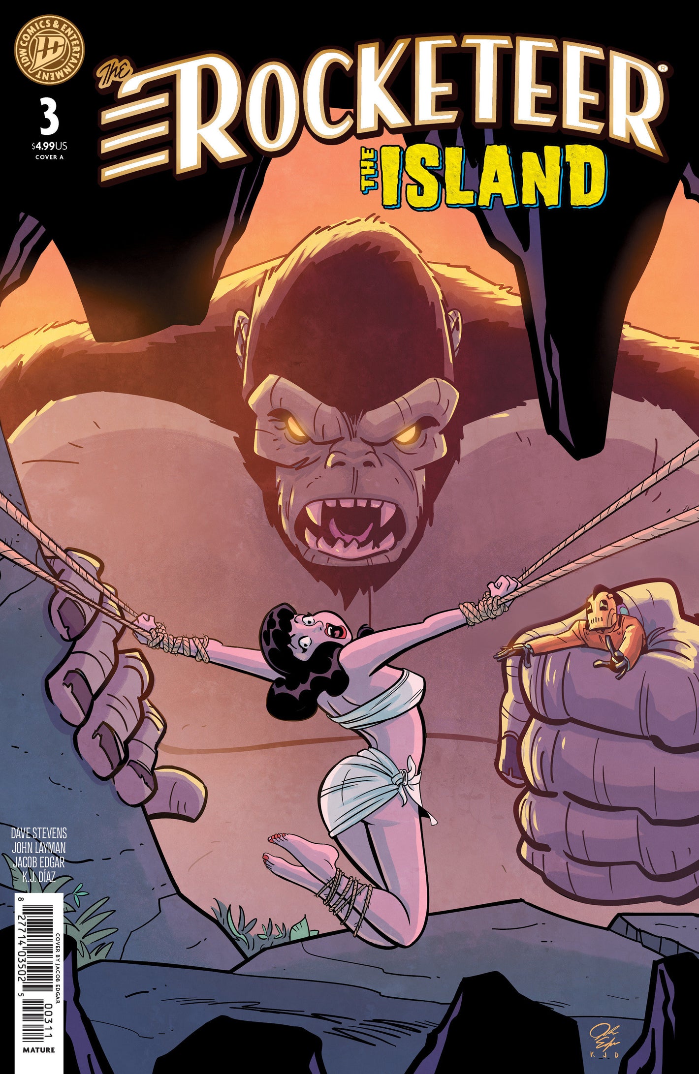 The Rocketeer: The Island #3 Cover A (Edgar) 05/27/2026