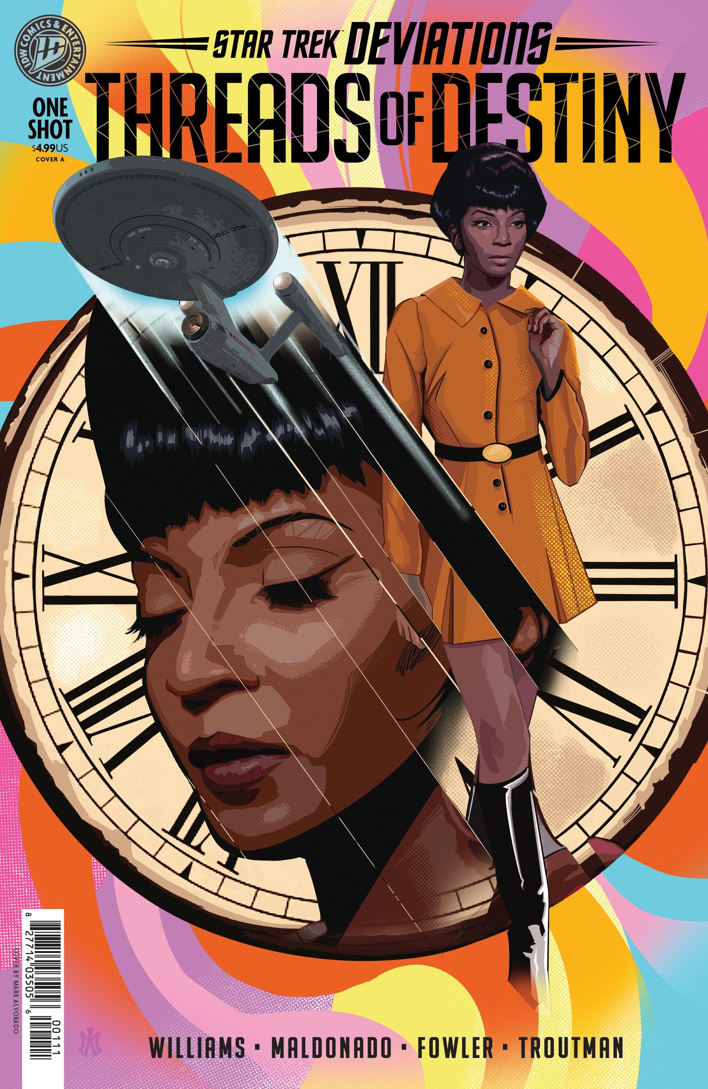 Star Trek: Deviations--Threads of Destiny Cover A (Alvarado) 02/25/2026