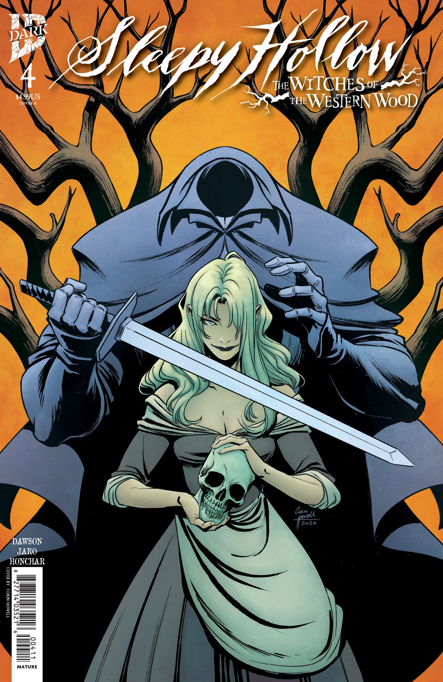 SLEEPY HOLLOW: THE WITCHES OF THE WESTERN WOOD #4 COVER A (HOWELL) 08/19/2026