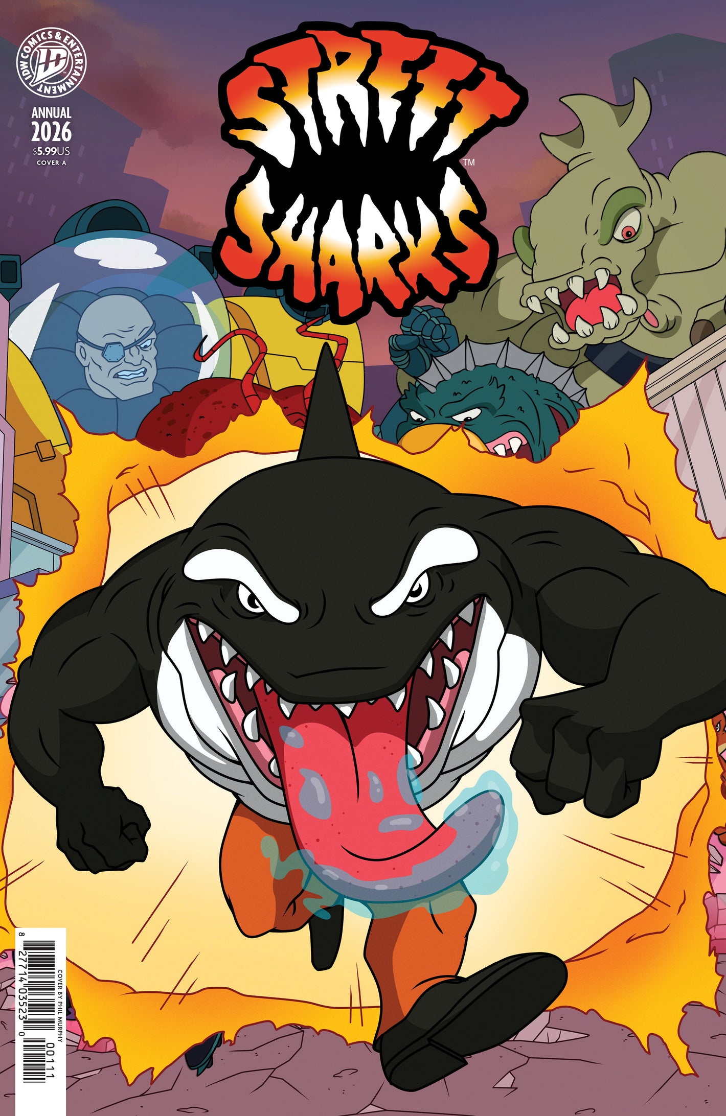 Street Sharks: Annual 2026 Cover A (Murphy) 04/29/2026