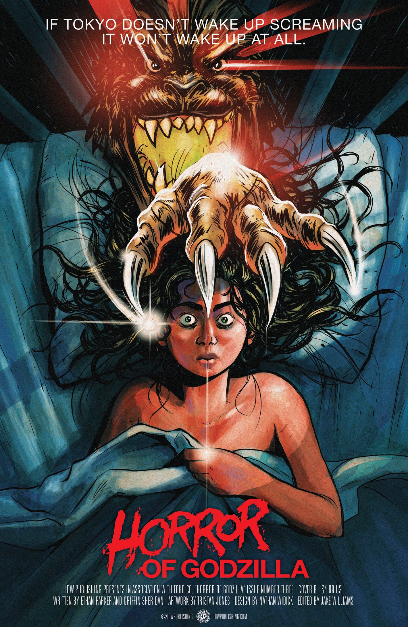 THE HORROR OF GODZILLA [KAI-SEI ERA] #3 VARIANT B (TUNICA MOVIE HOMAGE COVER) 10/21/2026