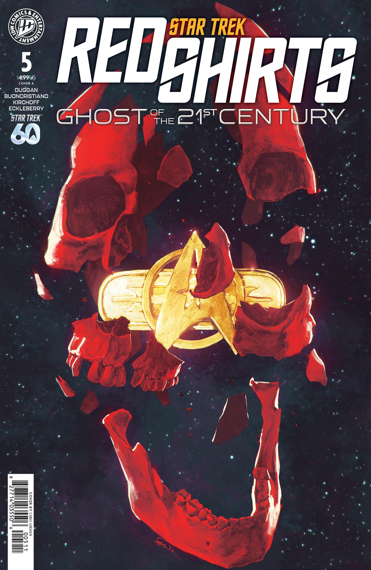 STAR TREK: RED SHIRTS--GHOST OF THE 21ST CENTURY #5 COVER A (SHEHAN) 12/09/2026