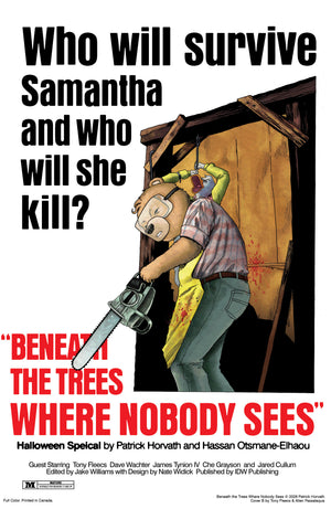 Beneath the Trees Where Nobody Sees Halloween Special Variant B (Fleecs Movie Homage Cover) 10/07/2026