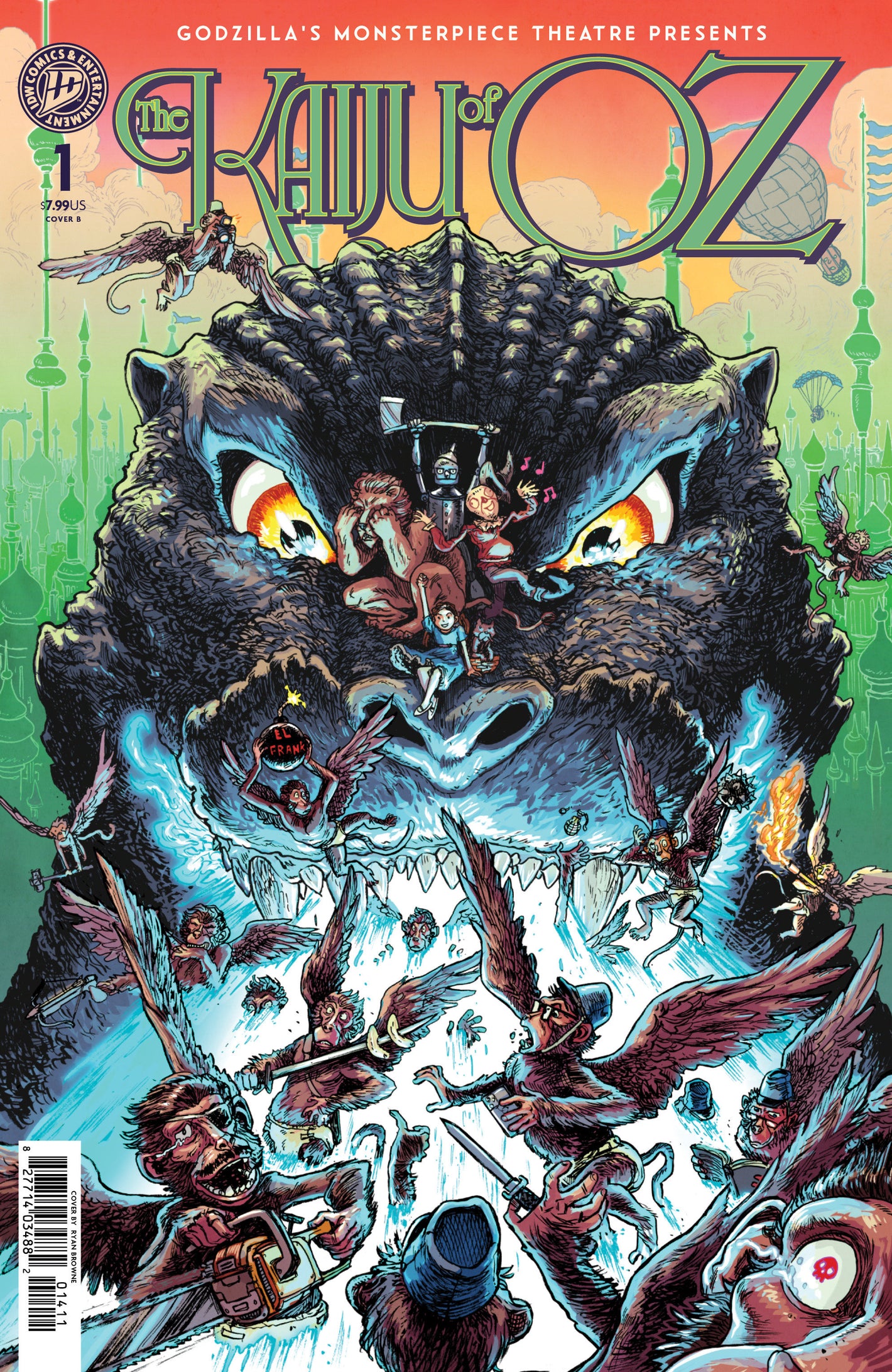 Godzilla’s Monsterpiece Theatre Presents: The Kaiju of Oz Variant B (Browne) 10/07/2026