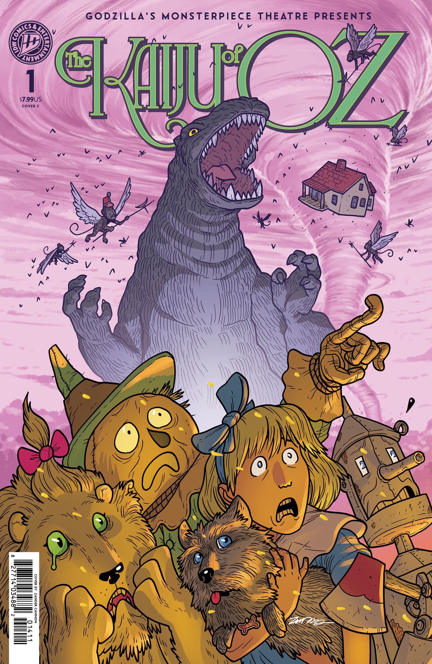 Godzilla’s Monsterpiece Theatre Presents: The Kaiju of Oz Variant C (Cannon) 10/07/2026