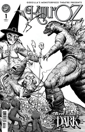 Godzillas Monsterpiece Theatre Presents: The Kaiju of Oz Variant D (Ayala IDW Goes Dark Variant) 10/07/2026