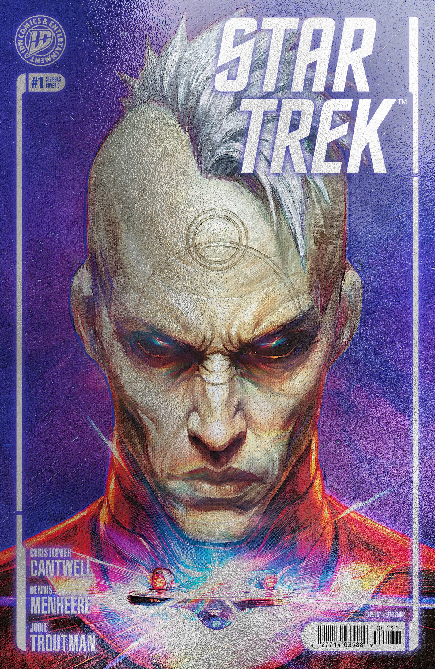 Star Trek (2026) #1 Variant C Foil (Farro) 09/23/2026