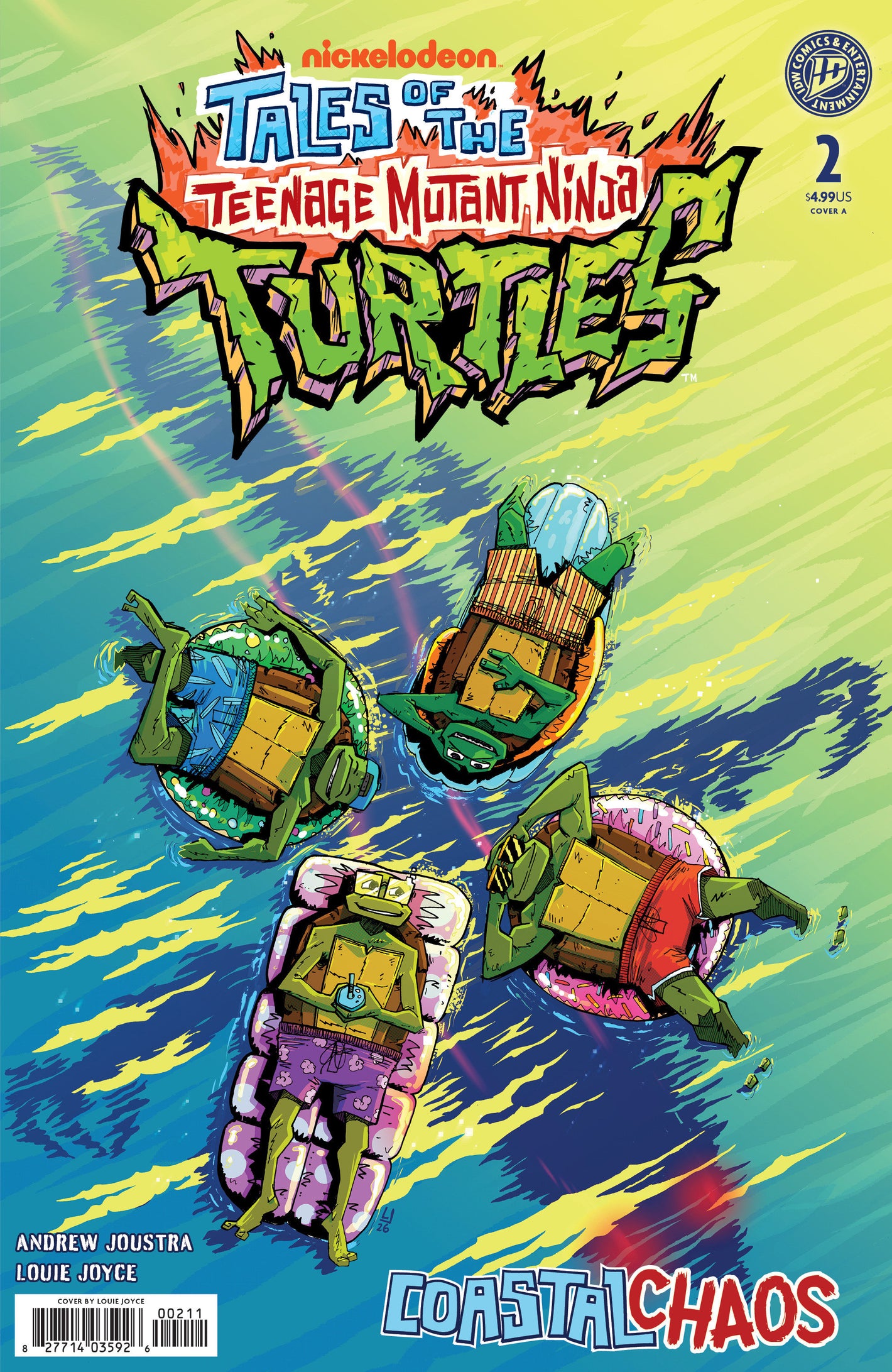 TALES OF THE TEENAGE MUTANT NINJA TURTLES: COASTAL CHAOS #2 COVER A (JOYCE) 10/21/2026