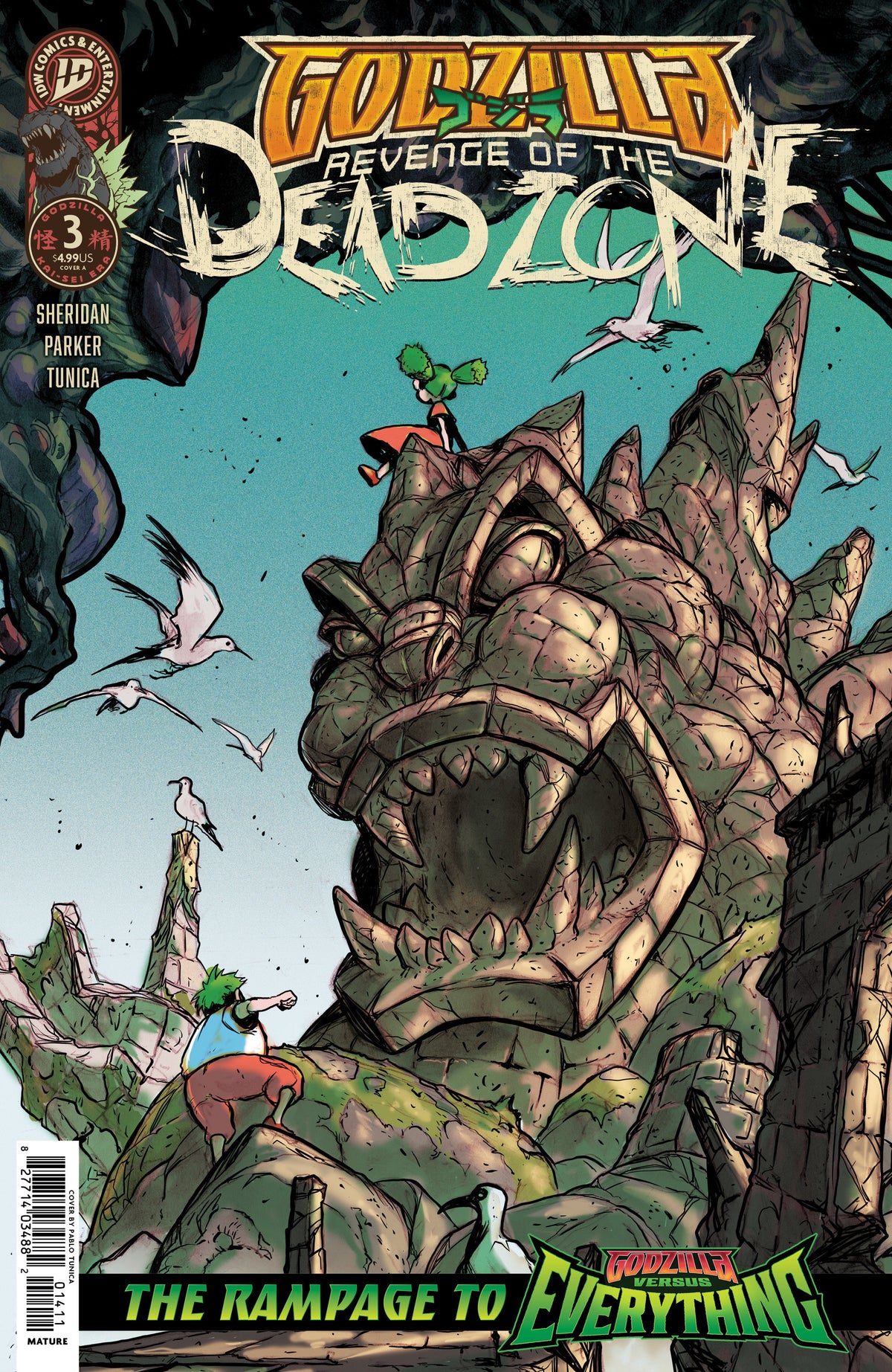 GODZILLA: REVENGE OF THE DEADZONE [KAI-SEI ERA] #3 COVER A (TUNICA) 12/23/2026